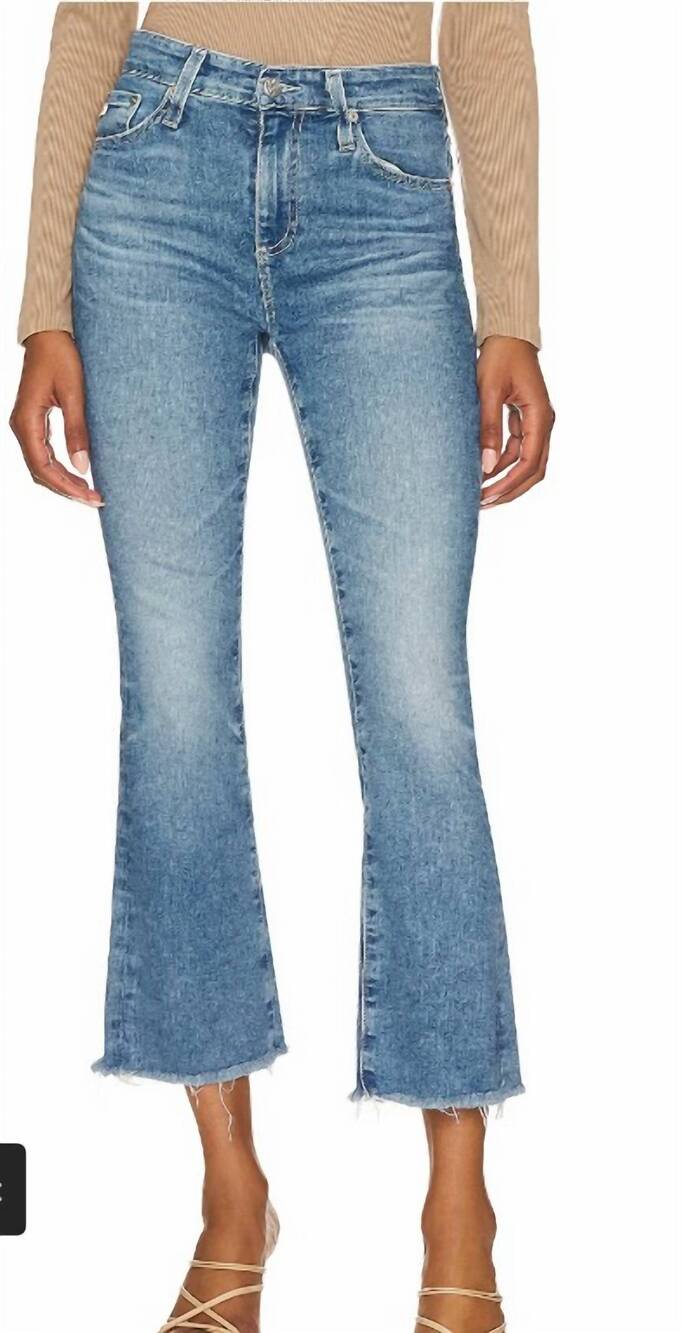 NEW AG JEANS farrah boot crop jean in denim